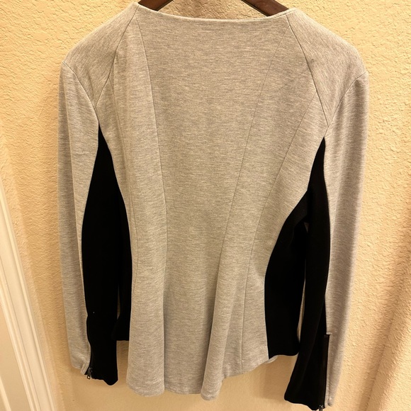 NWT Philosophy gray sweater jacket - Picture 3 of 7